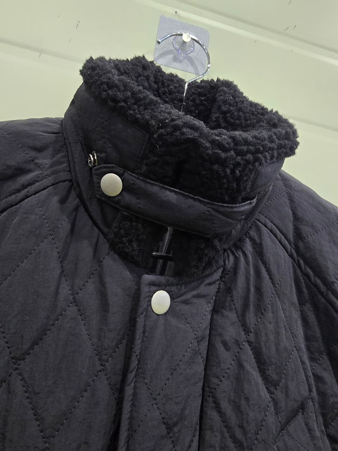 LOW CUT 블랙 퀼팅 자켓 L 상품이미지2