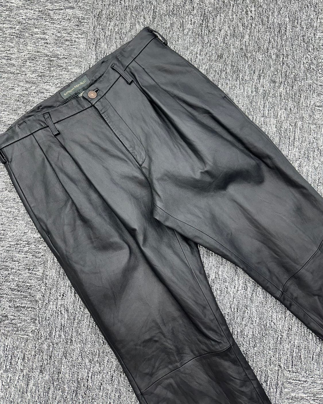 (허단41)BANANA REPUBLIC 레더 팬츠-M706 상품이미지2