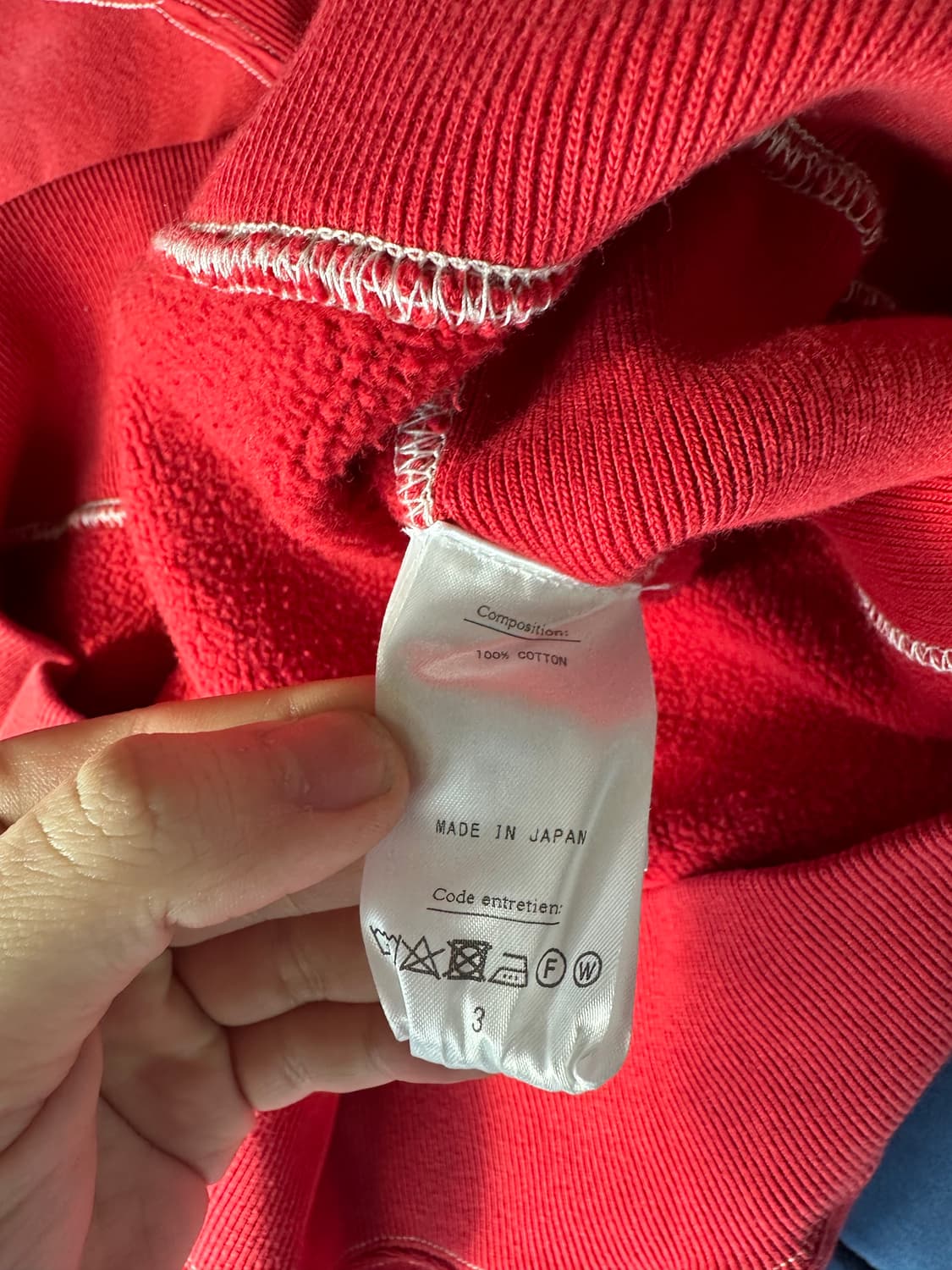 A.Presse vintage sweatshirts Red 3사이즈 상품이미지2