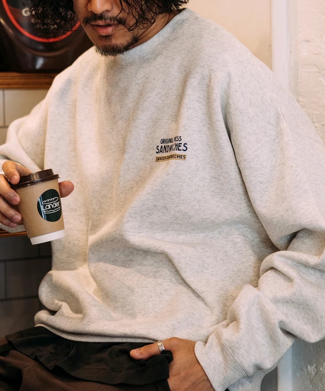 FREAK'S STORE Exclusive 오버사이즈 맨투맨 XL 새상품 상품이미지2