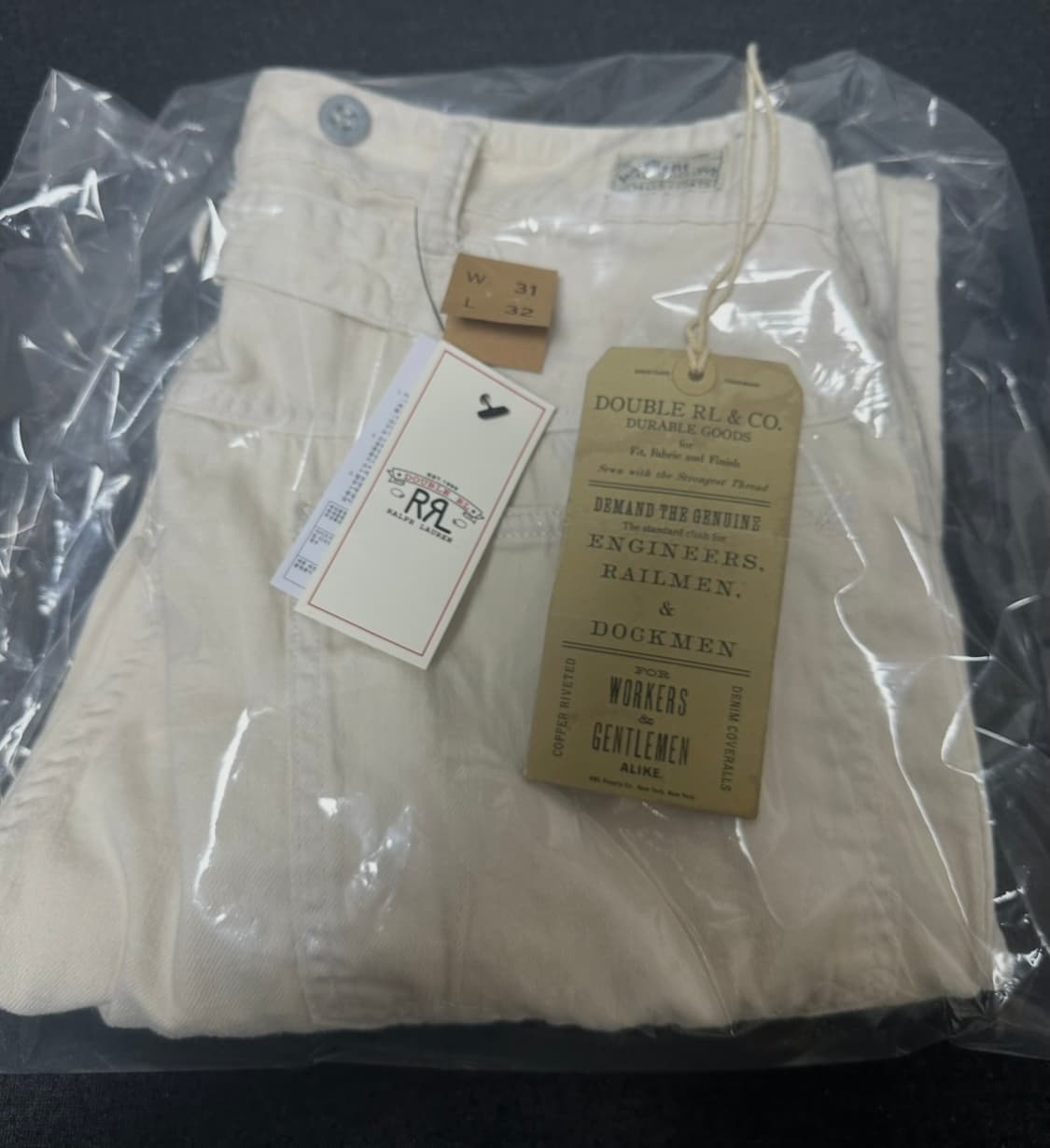 RRL 엔지니어핏 리페어 카펜터 팬츠 31/32 판매 상품이미지9