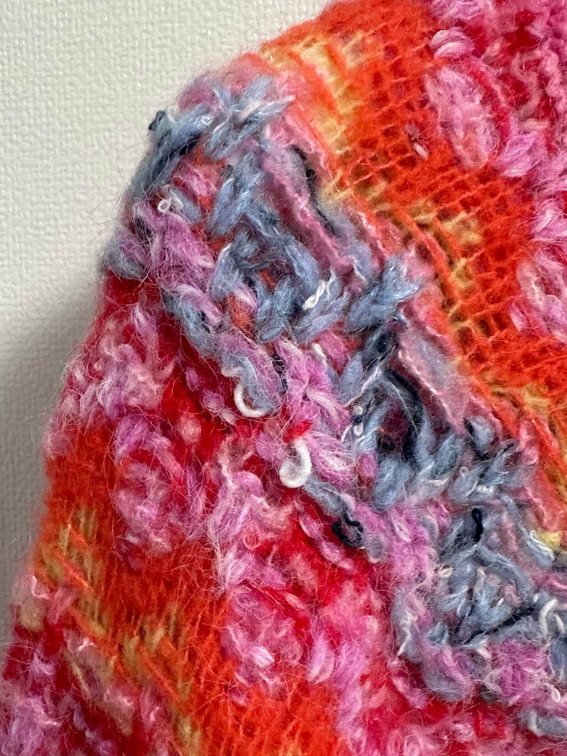 앤더슨벨 스트라이프 푸들 니트 가디건 - S size 상품이미지7