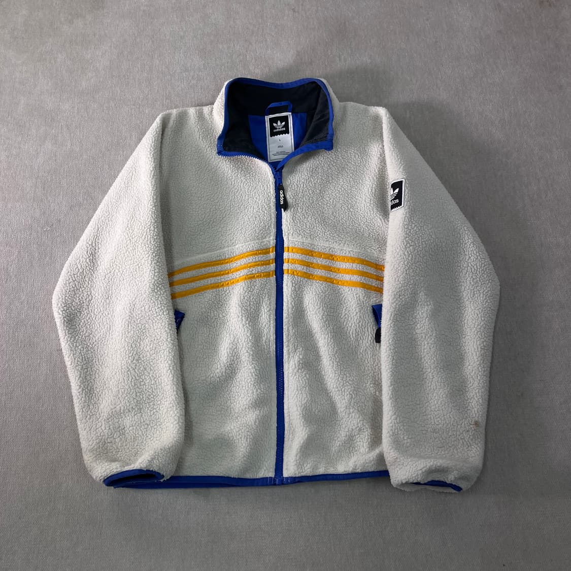 100 아디다스 셰르파 양털 플리스 집업 상품이미지1
