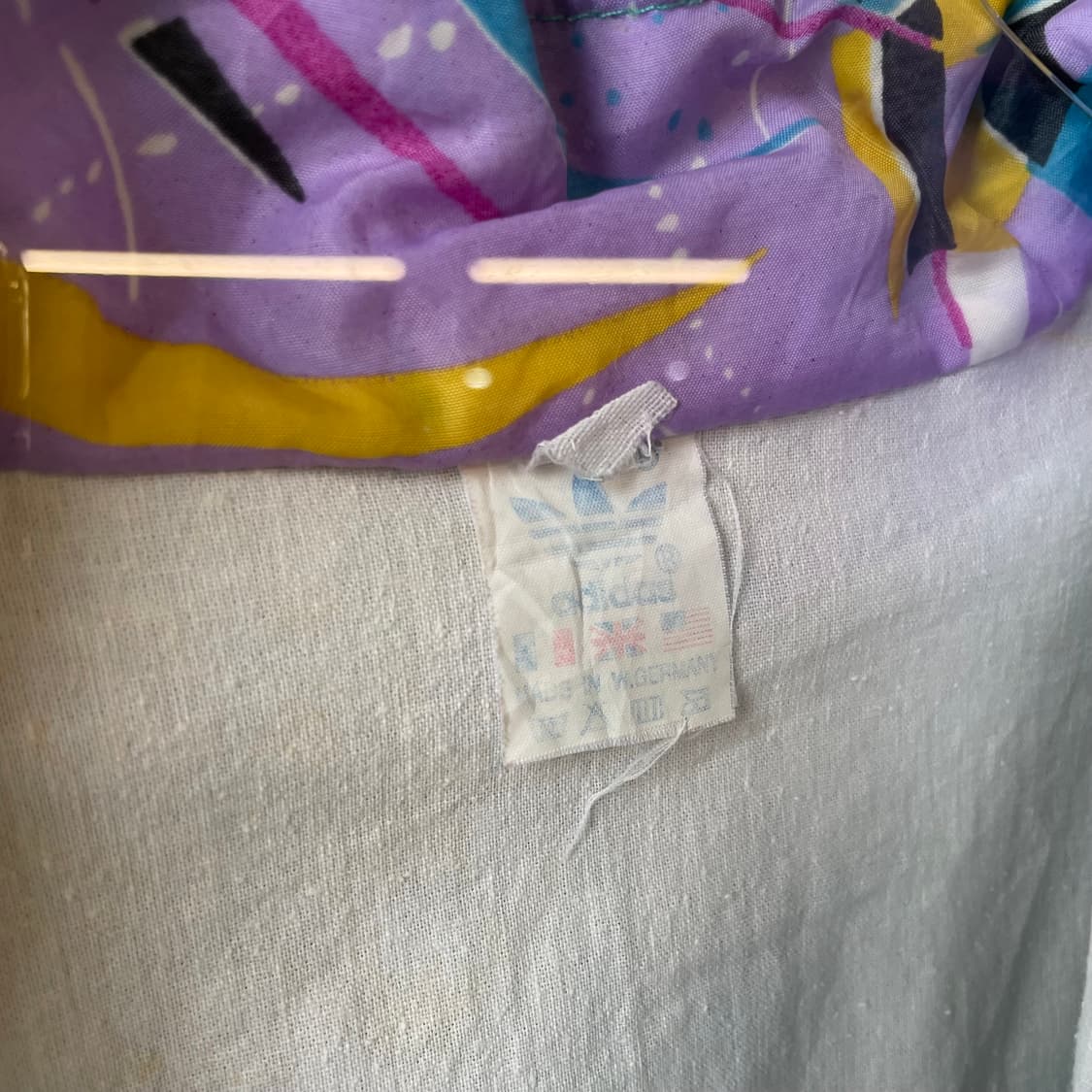 90s 아디다스 나일론 올드스쿨 자켓 상품이미지9