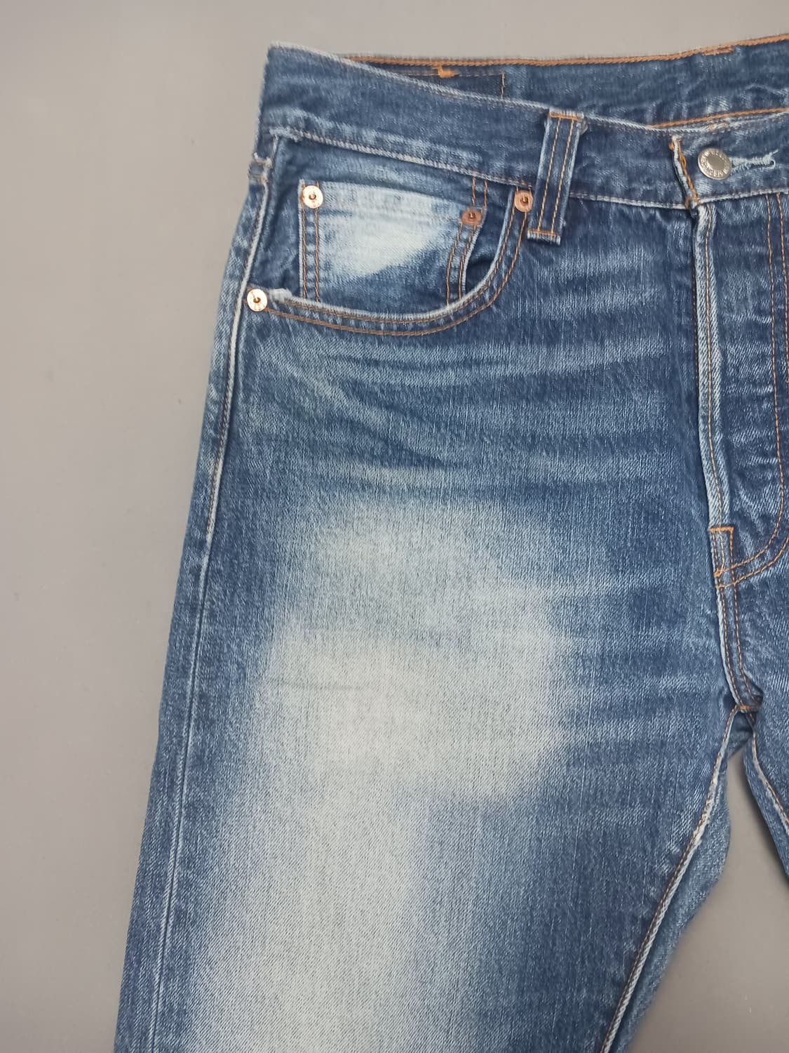 [32] 리바이스 501 빈티지워싱 오리지널 스트레이트진 청바지 상품이미지2