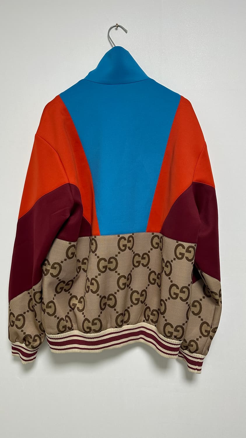 국내판새상품)구찌 GG 컬러블록 집업 자켓 M사이즈 상품이미지2