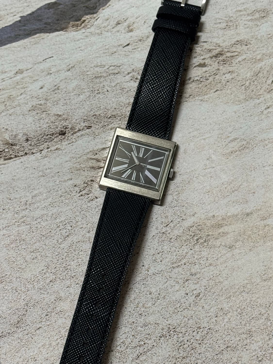 69s Seiko big square automatic Rare 상품이미지2