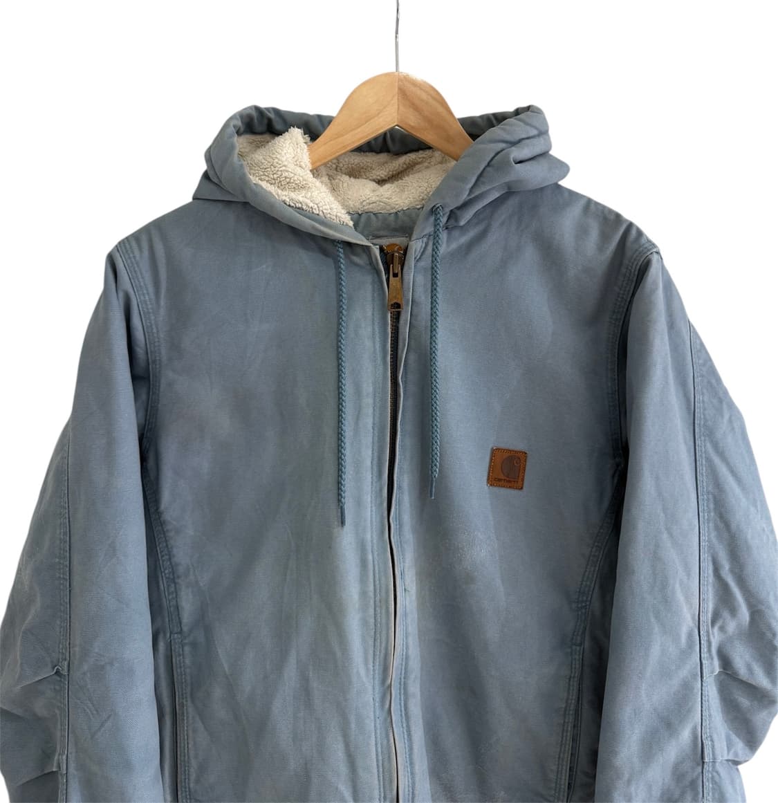 칼하트 쉐르파 더스키 블루 액티브 후드 자켓 상품이미지3