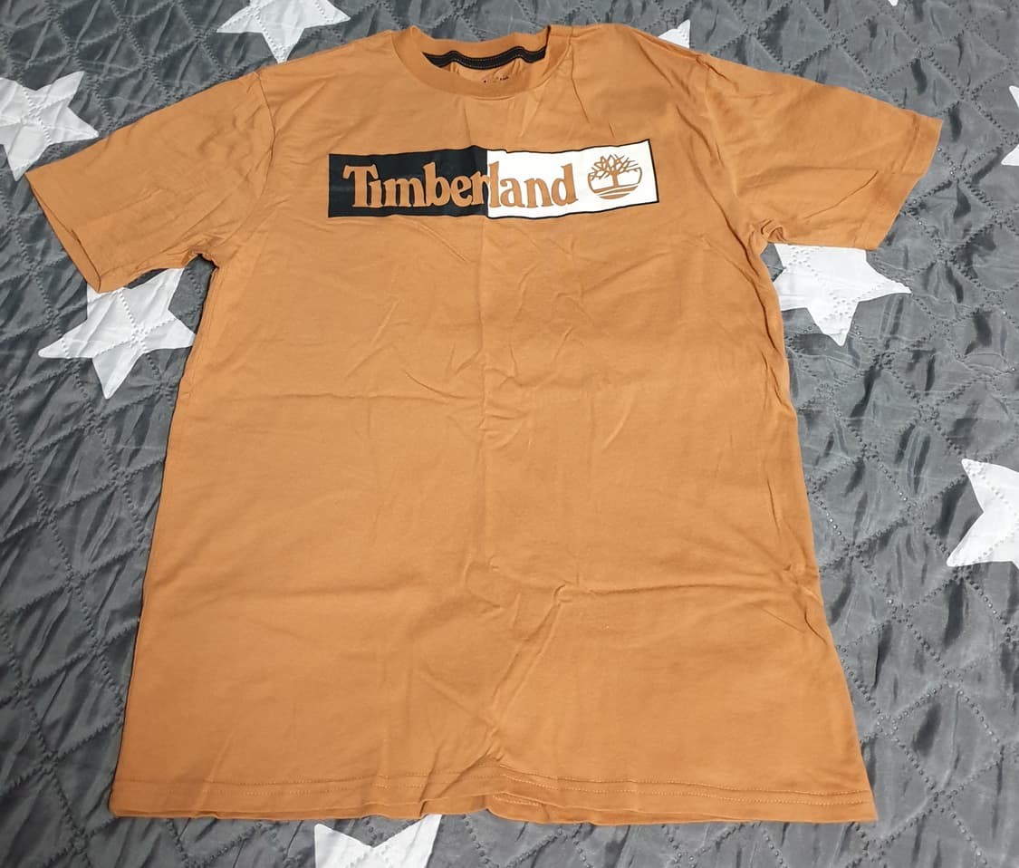 팀버랜드 클래식로고 코튼 반팔티 (S) 상품이미지1