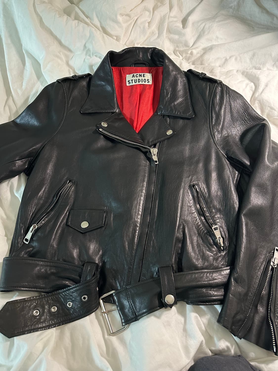 13SS Mape 램스킨 더블라이더 자켓 상품이미지2