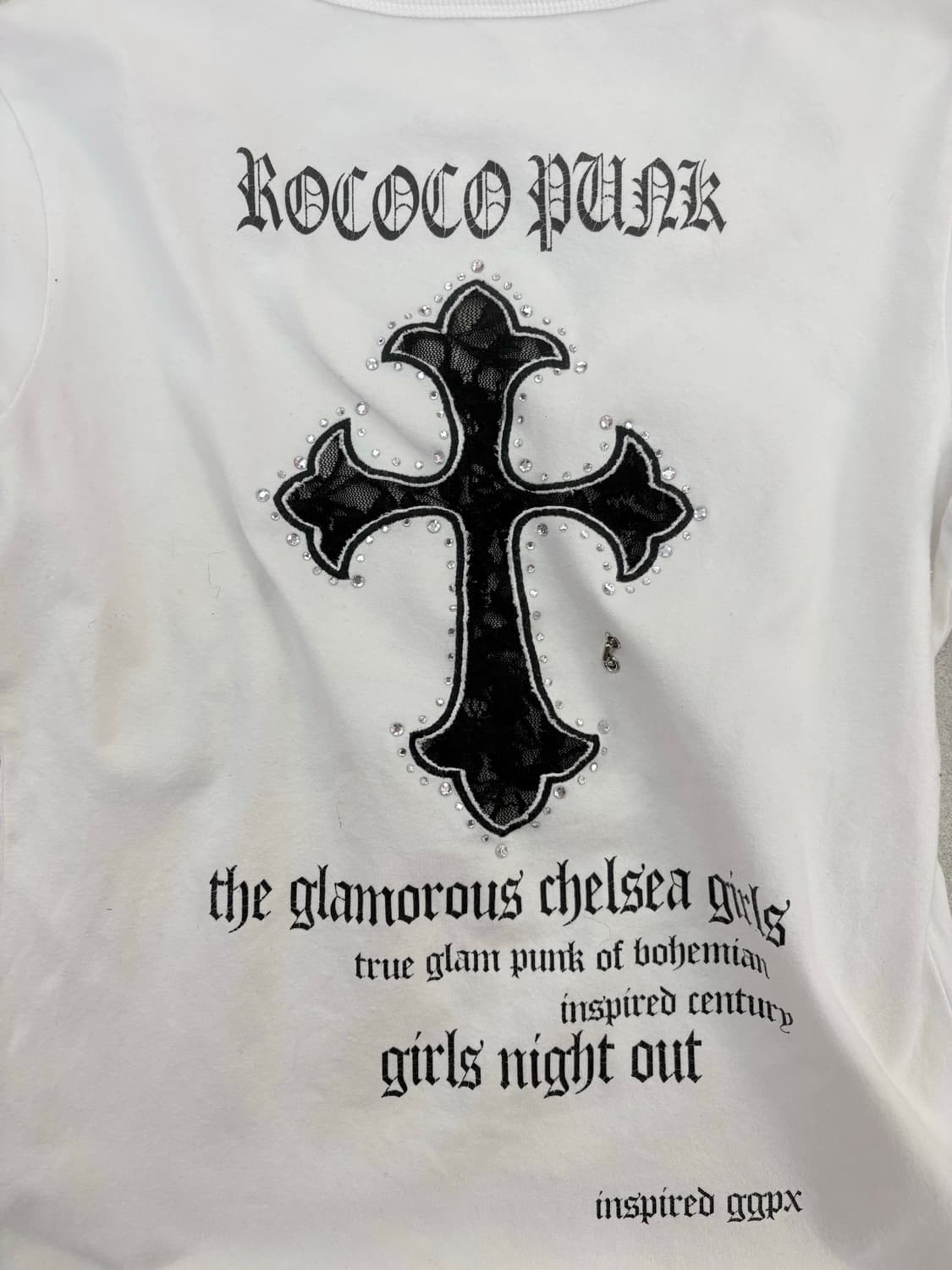 시스루 십자가 롱슬리브 상품이미지6