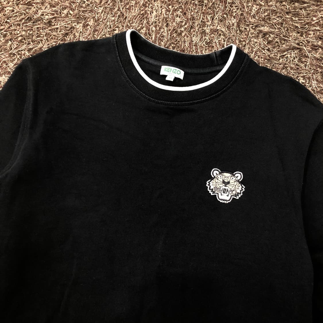 M 겐조 미니 타이거 자수 맨투맨 상품이미지2