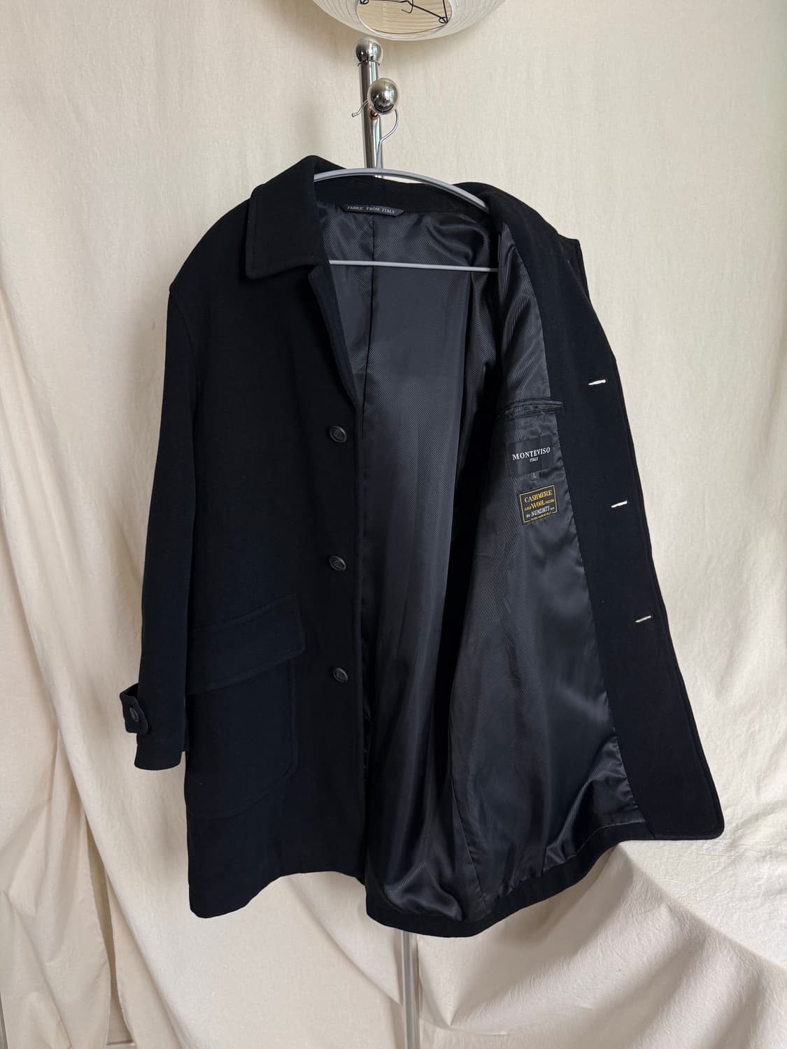 Wool Cashmere Blend Coat 상품이미지7