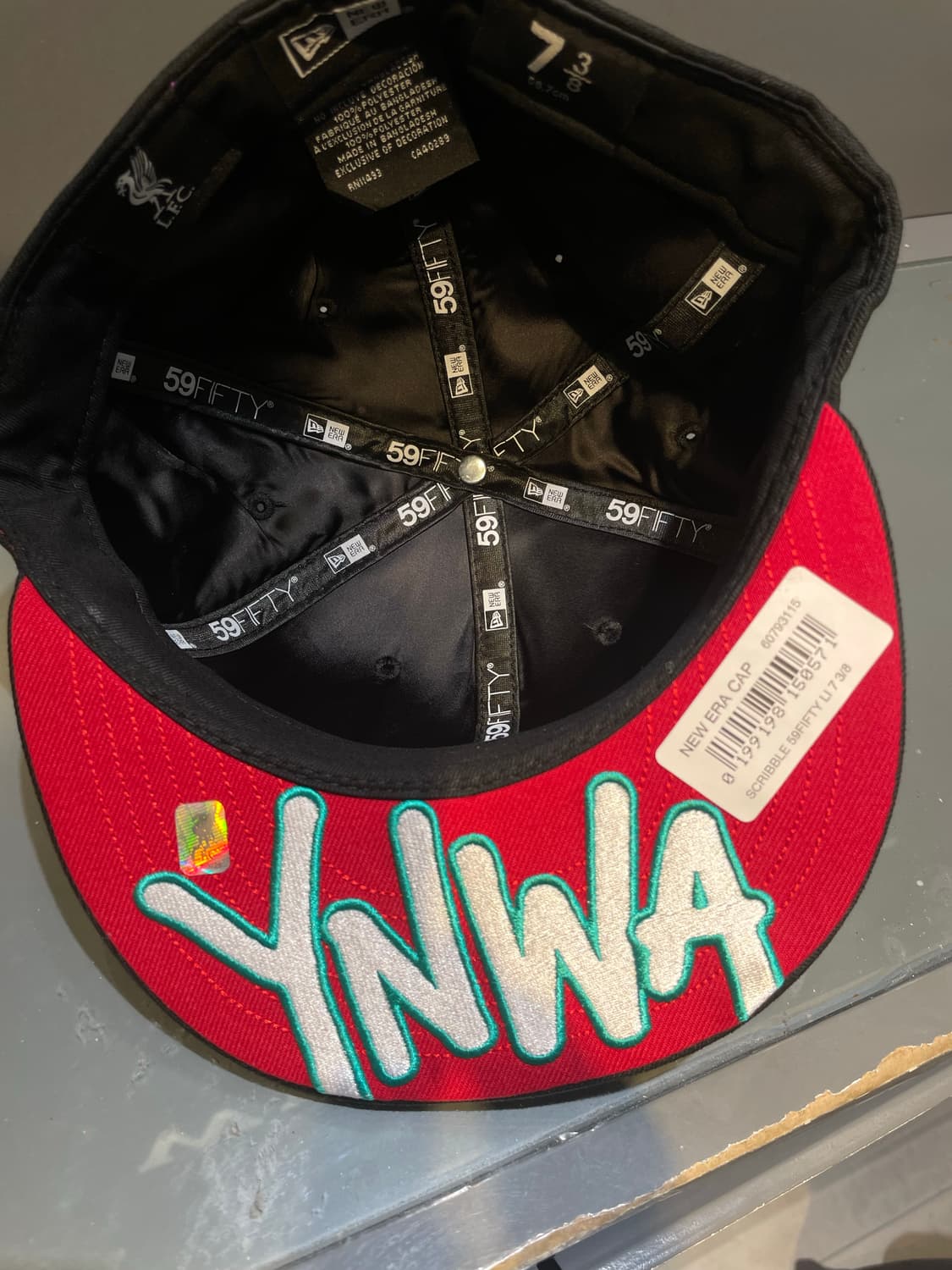 뉴에라 리버풀 스크리블 59피프티 캡 상품이미지6