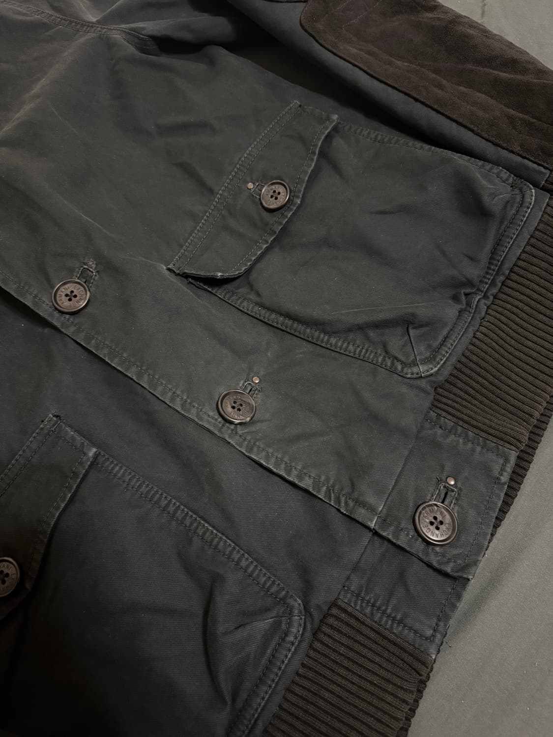 아르마니 익스체인지 빈티지 코튼 자켓 m 상품이미지5