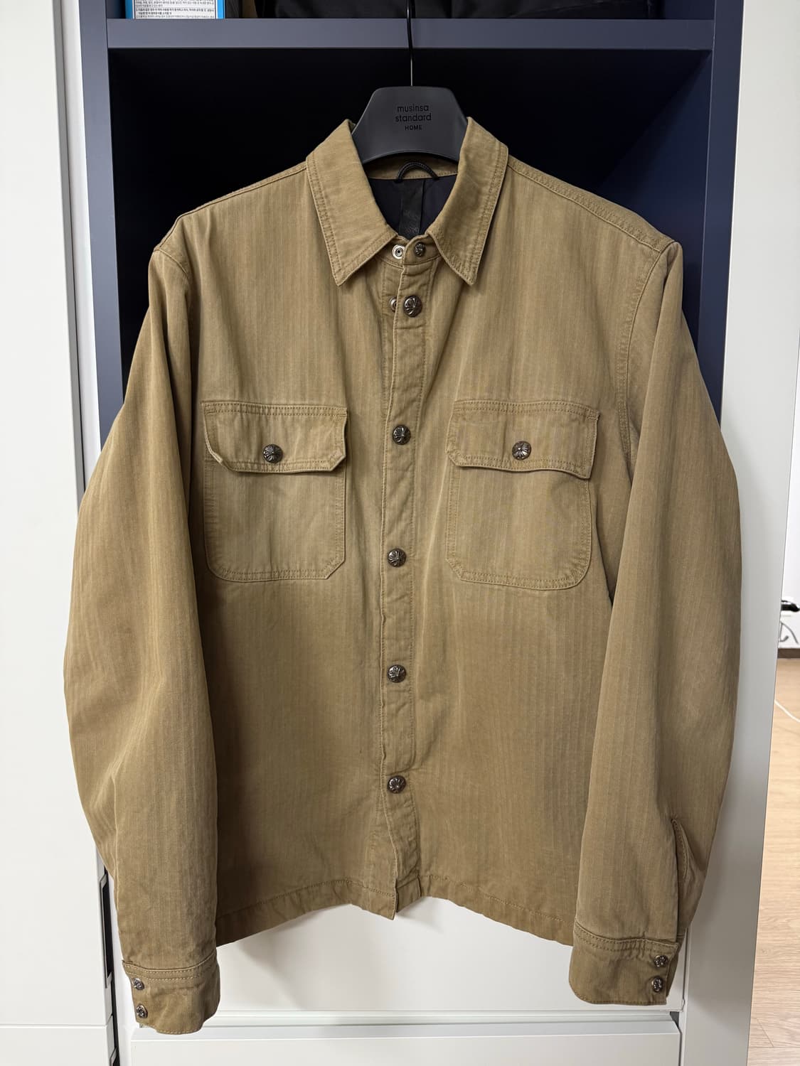 [XL] 크롬하츠 워크독 자켓 내피 Ver 헤링본브라운 상품이미지1