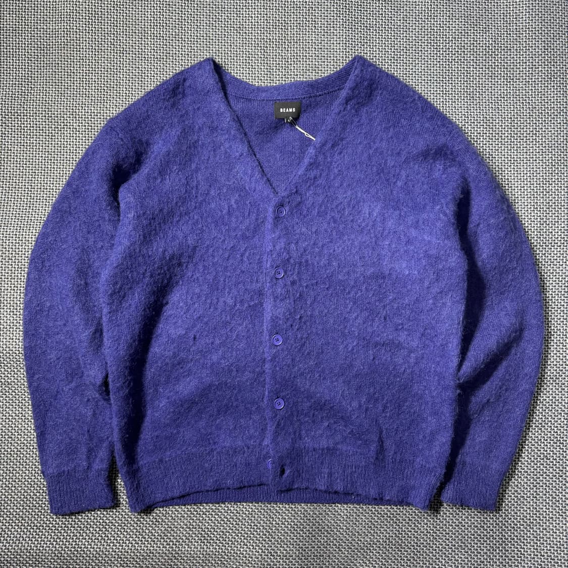 빔즈 모헤어 니트 가디건 퍼플 ( L/OLD-8313 ) 상품이미지1