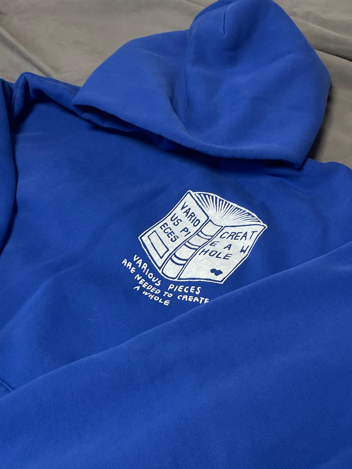 컬렉트피시스 북 로고 후드 L 상품이미지1