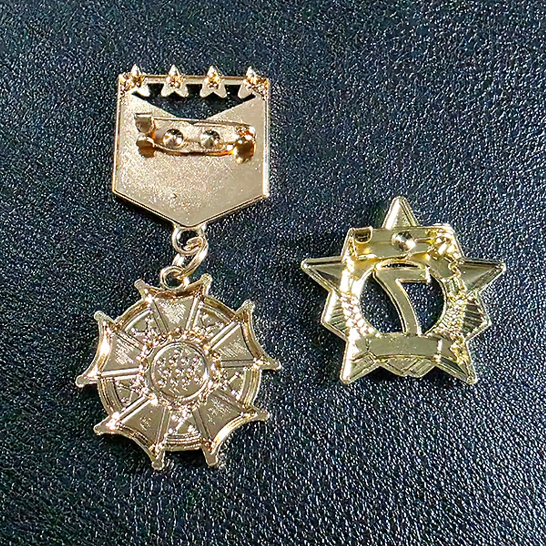 Aegis 브로치 남자 여자 엔틱 빈티지 훈장 기사 엠블럼 7 방패 상품이미지5