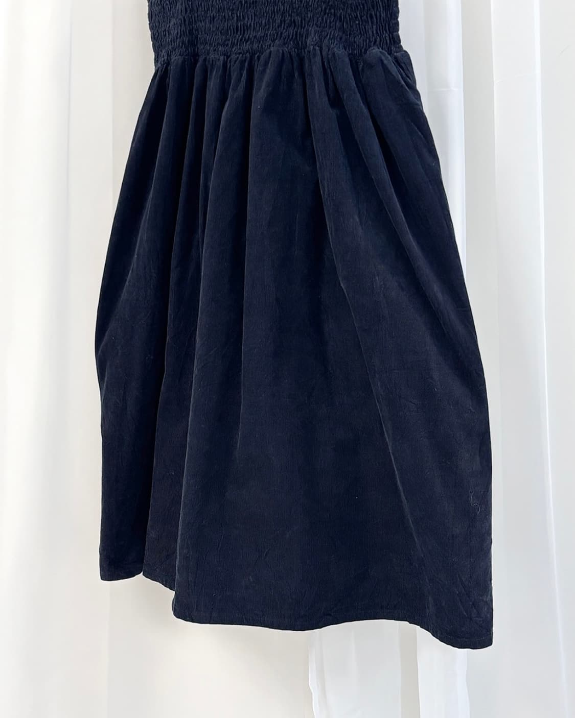 felissimo 네이비 코듀로이 투웨이 스커트/뷔스티에 상품이미지5