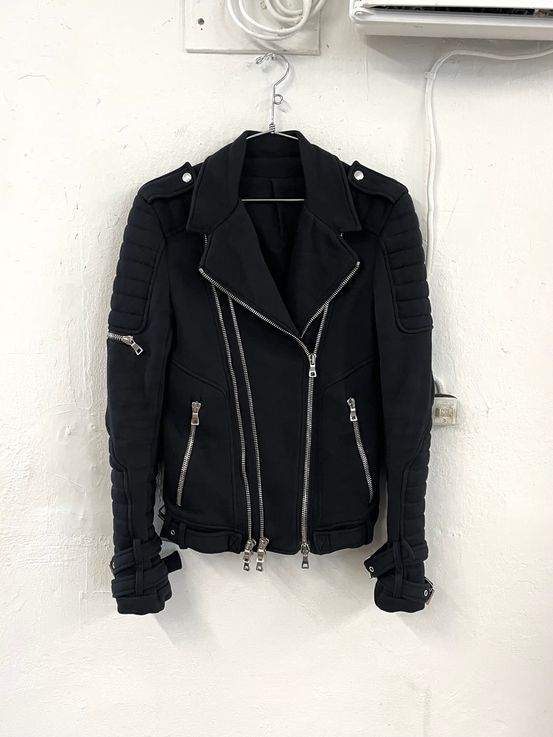 발망 2014SS 올리비에 루스테인 멀티지퍼 코튼 라이더 자켓 상품이미지6