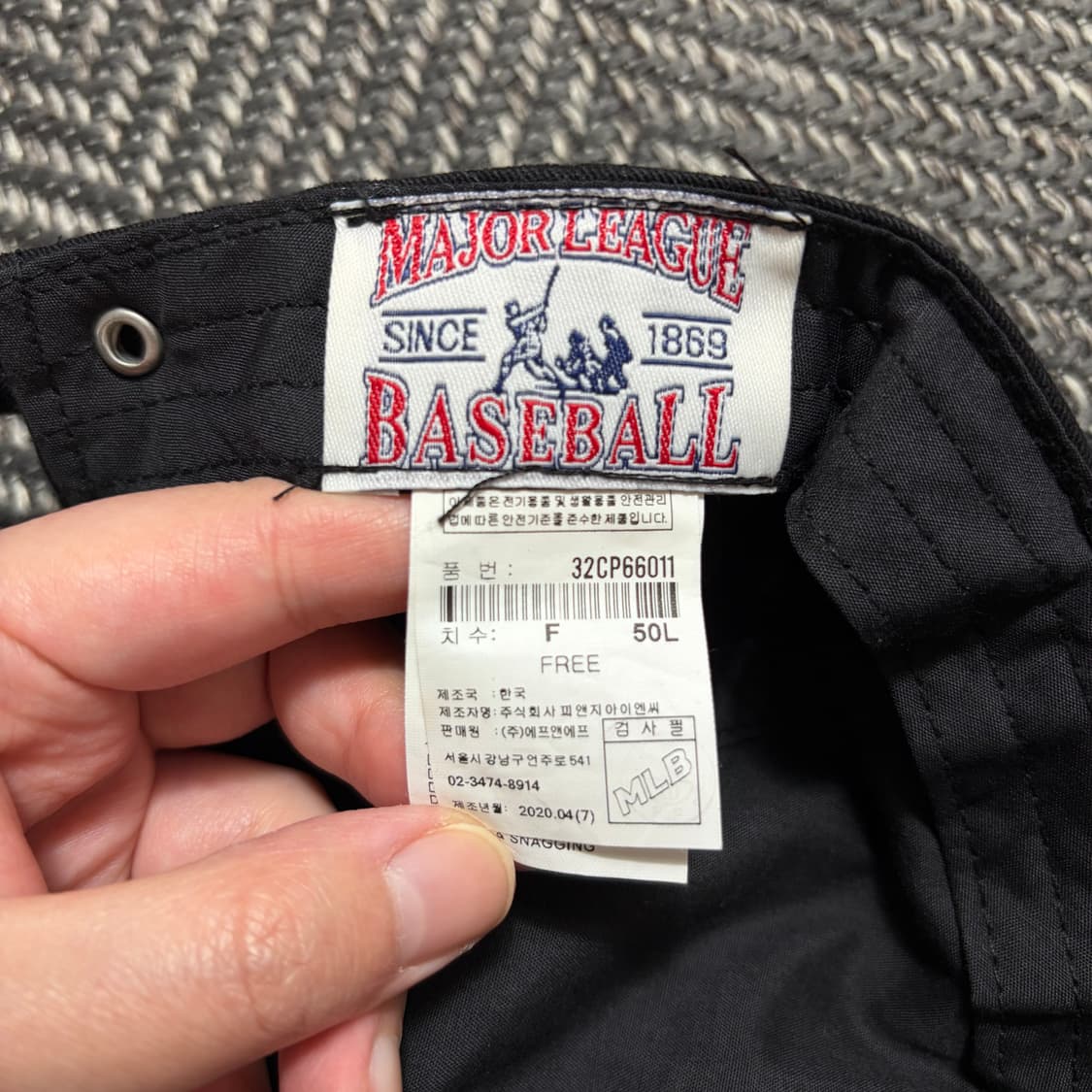 MLB 뉴욕 양키스 볼캡 블랙 상품이미지5