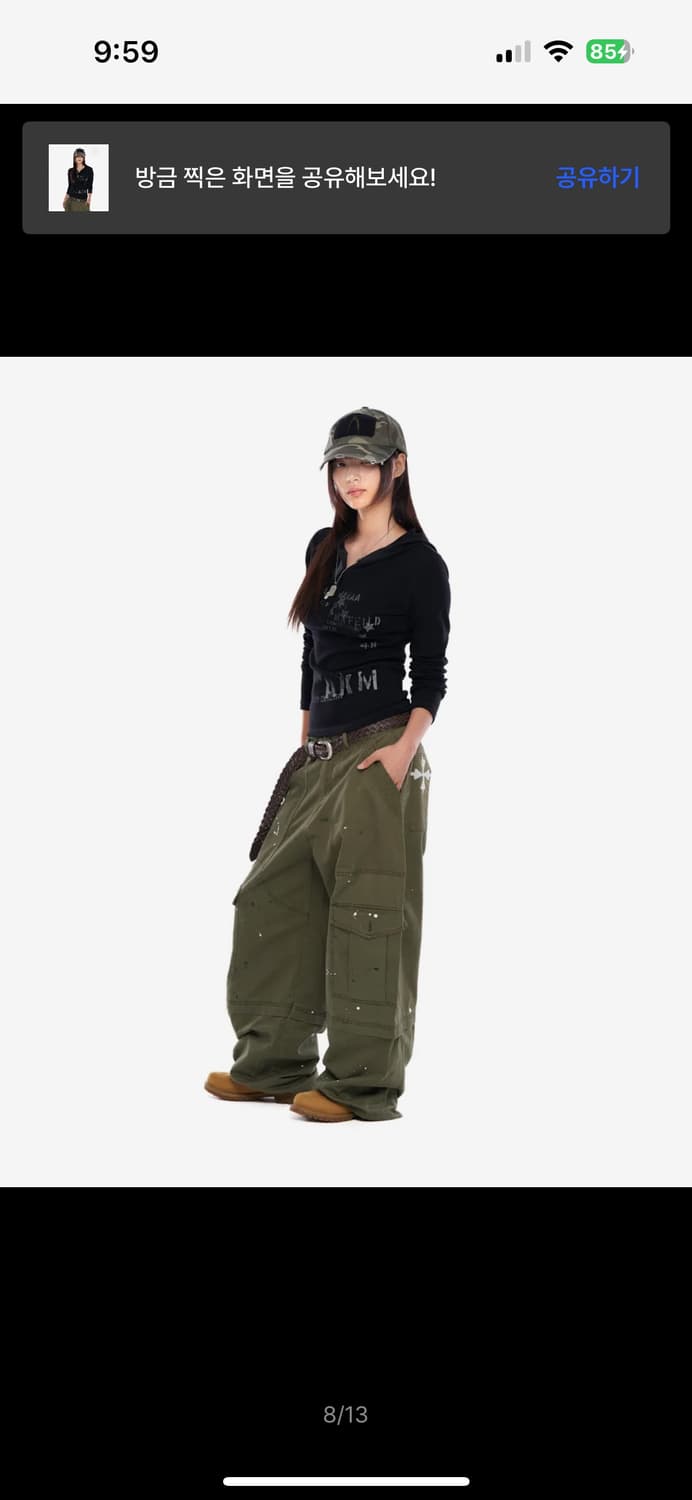 아캄 Numbering Hooded Long Sleeve 1사이즈 블랙 상품이미지4