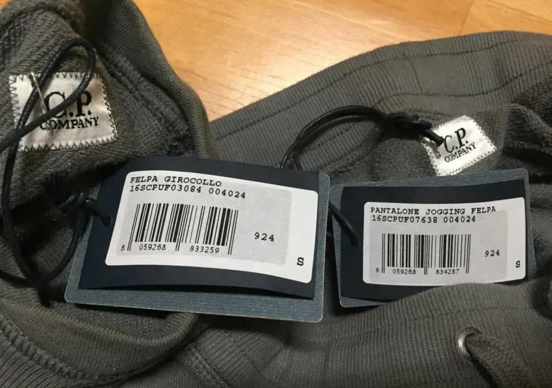 씨피 컴퍼니 스포츠웨어 수트(코튼)S/S 사이즈 상품이미지10