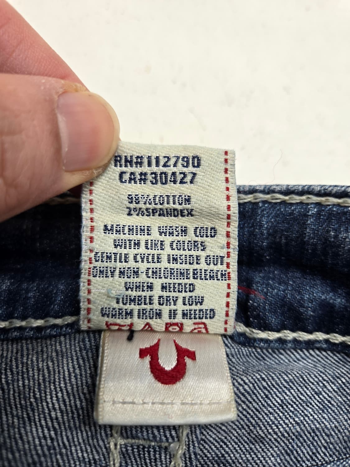 트루릴리젼 데님 청바지 상품이미지4