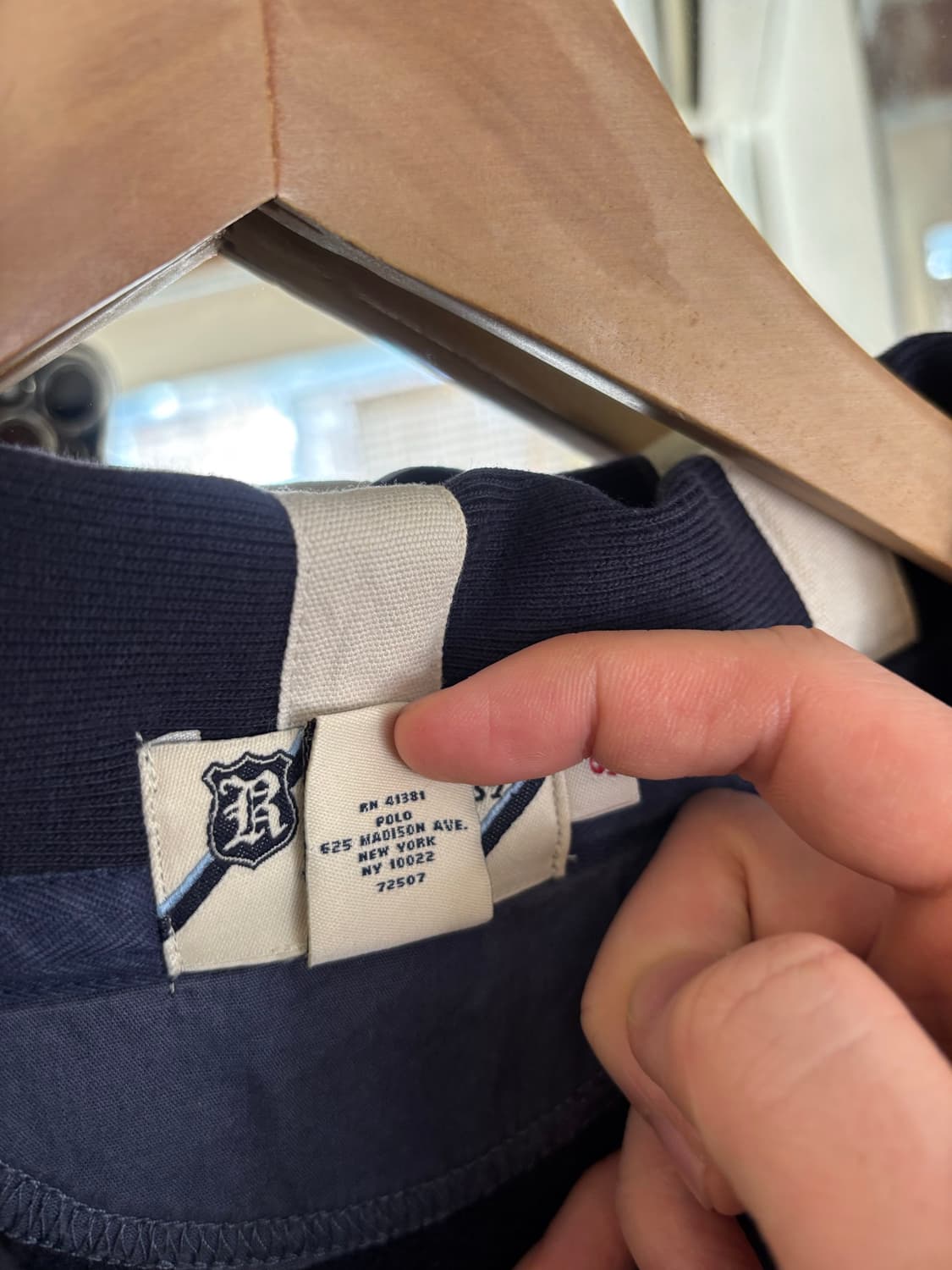 폴로 럭비 Rugby 네이비 숄카라자켓 상품이미지5