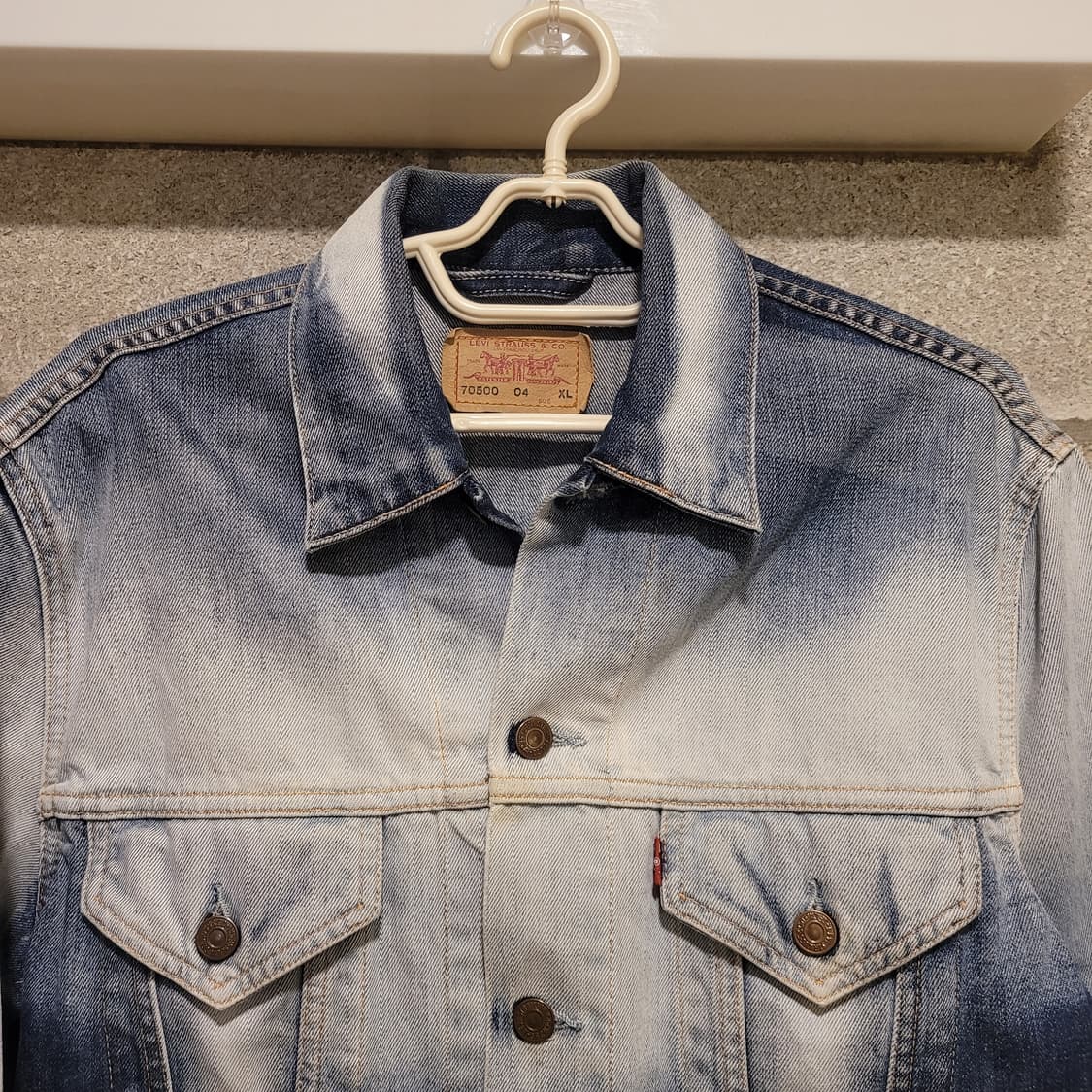 리바이스 70500 데님 트러커 자켓 XL 상품이미지4
