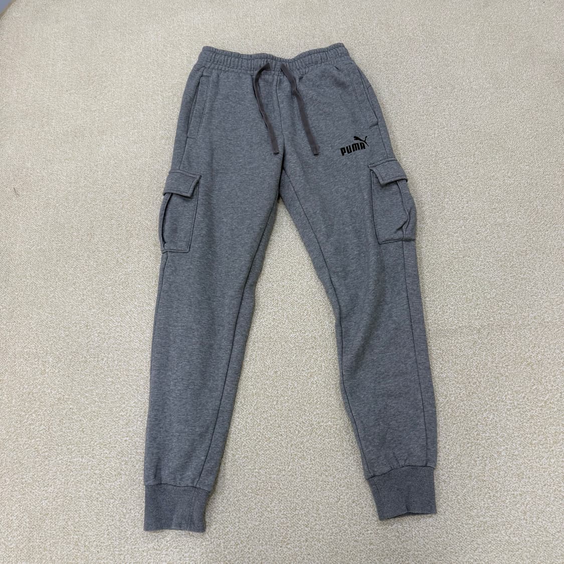 S 푸마 에센셜 카고 기모 조거팬츠 0225T2 상품이미지1