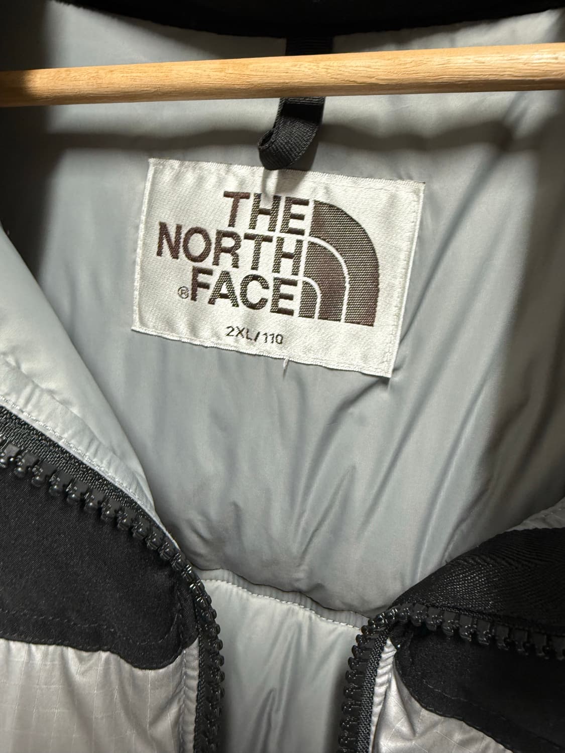 노스페이스 눕시 화이트라벨 헤더그레이 xxl 상품이미지2