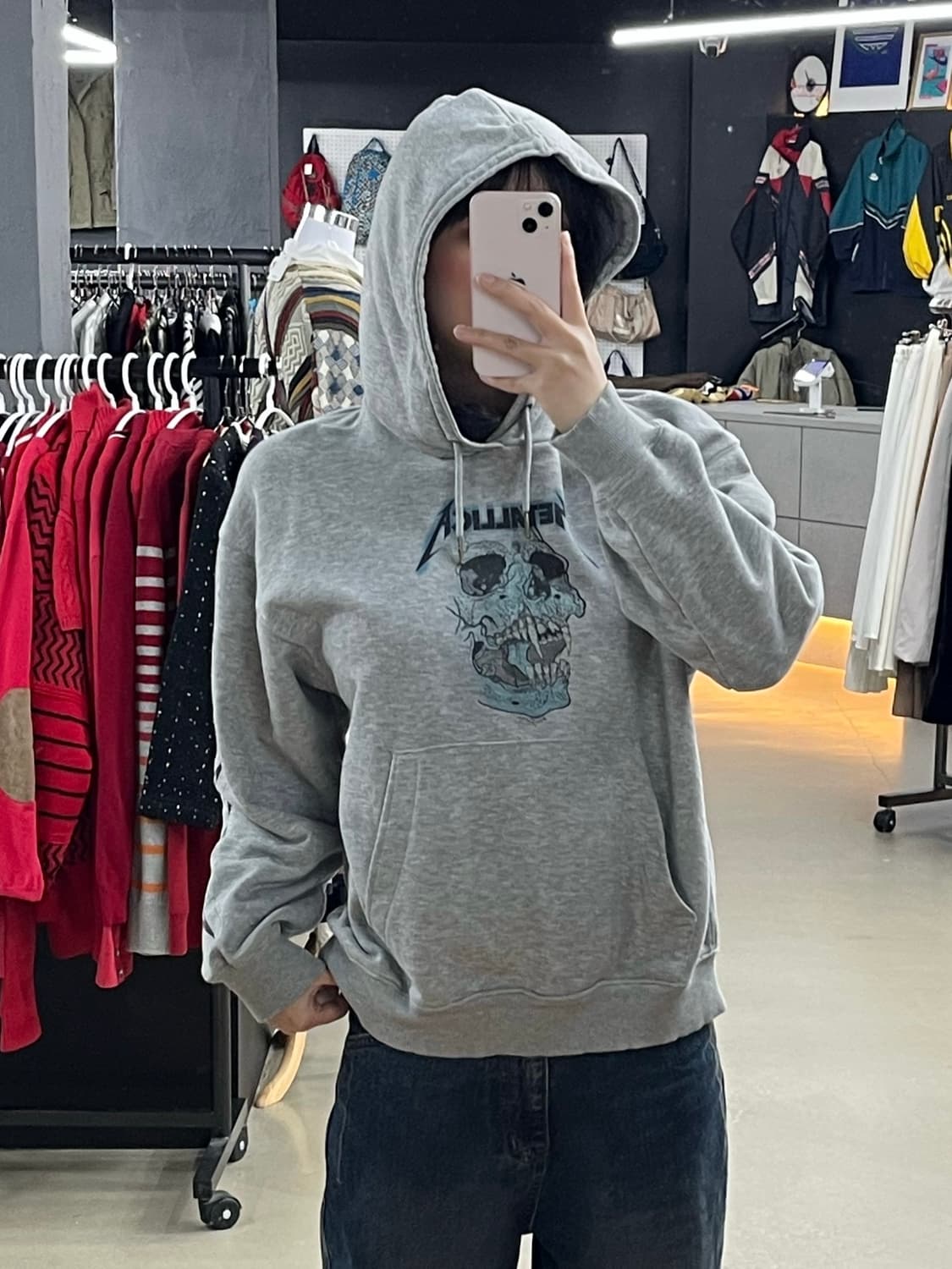 메탈리카 스컬 후드티 상품이미지1