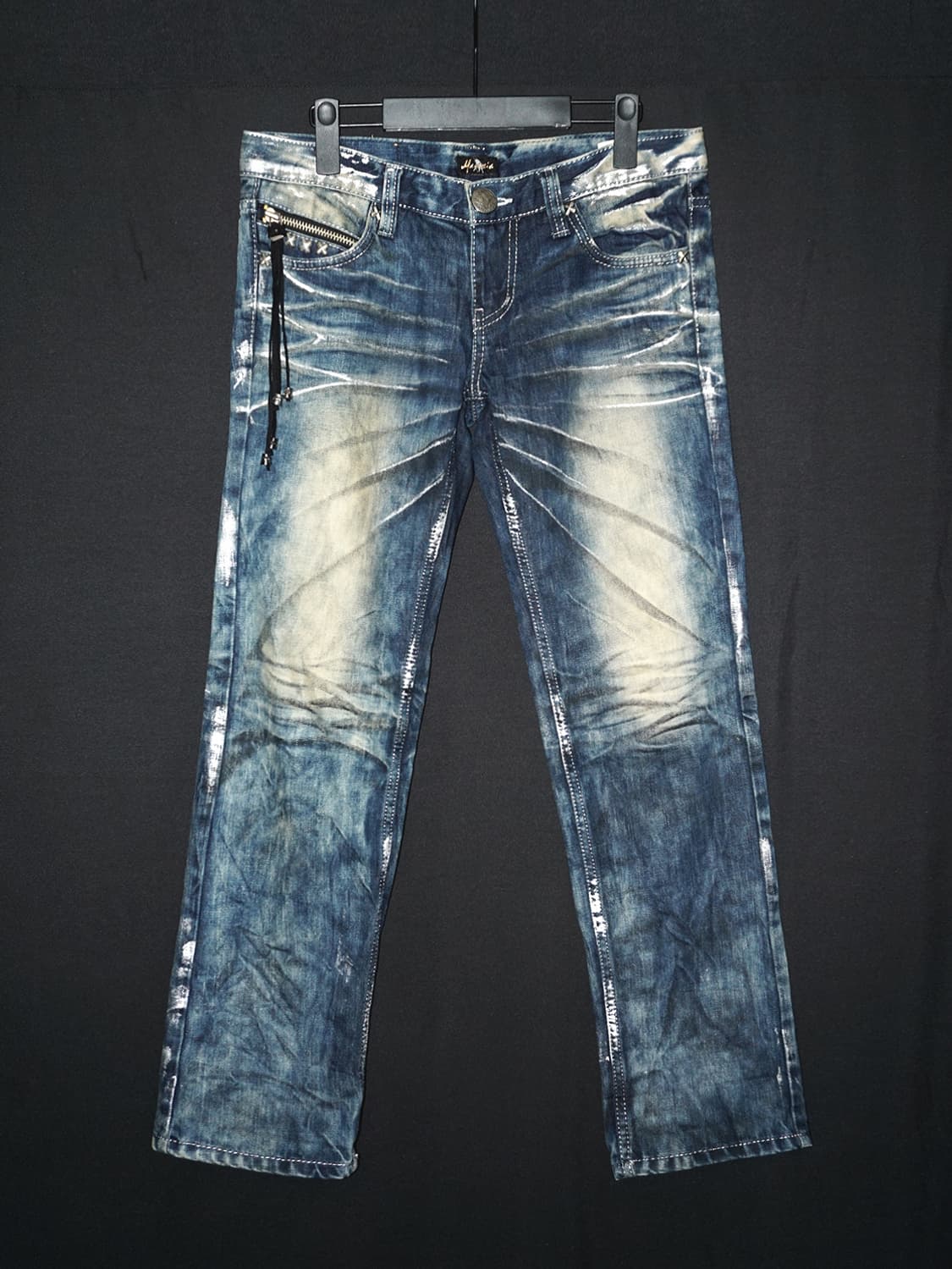 (maraxia) vintage punk washed denim  상품이미지2