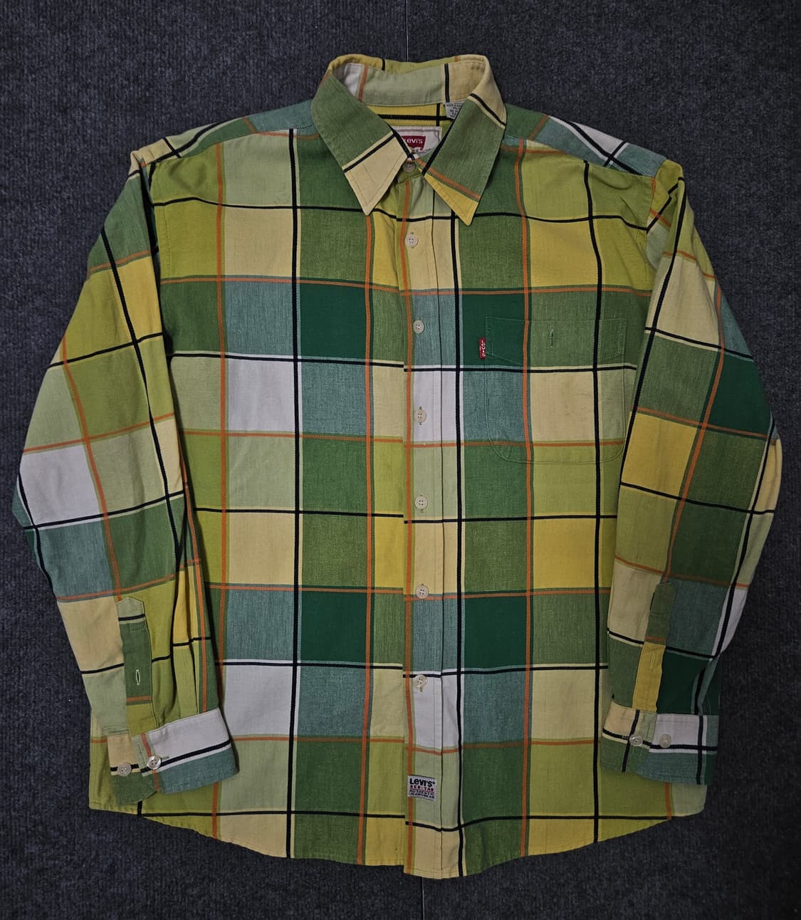 리바이스 레드탭 체크셔츠(급처) 상품이미지1