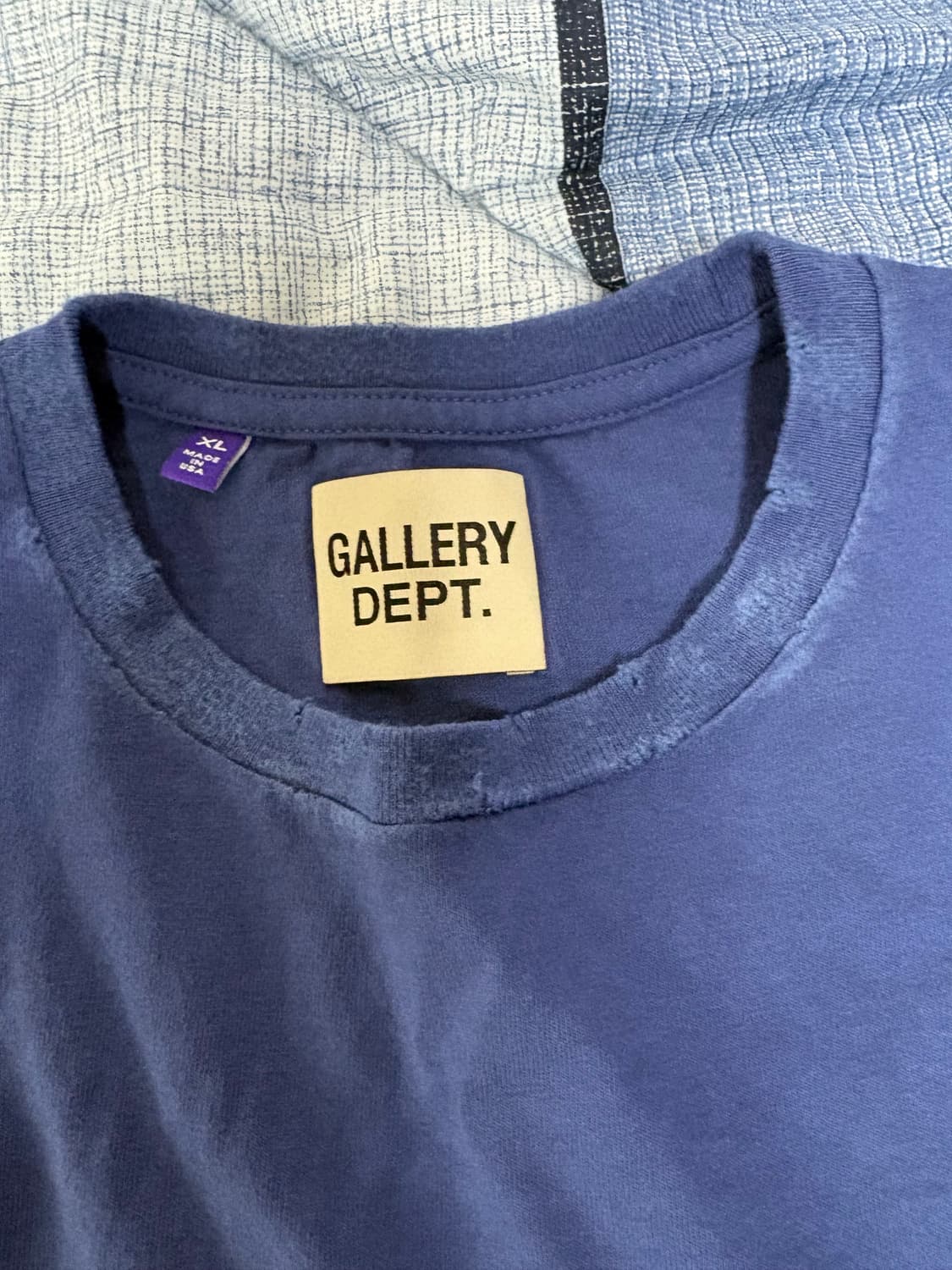 갤러리 디파트먼트 데미지 워싱 반팔 L 상품이미지2