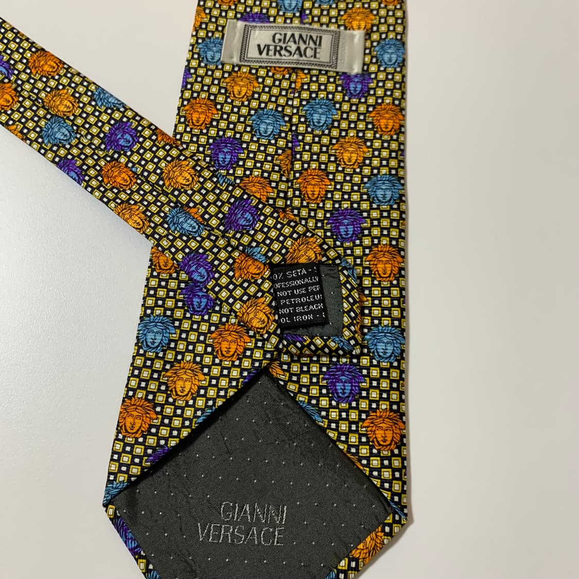 베르사체(VERSACE) 모노그램 명품 이태리넥타이 100실크 클래식정장 상품이미지9