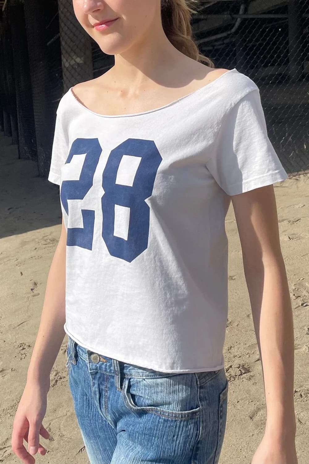 Brandy Melville Off Shoulder Top 상품이미지2