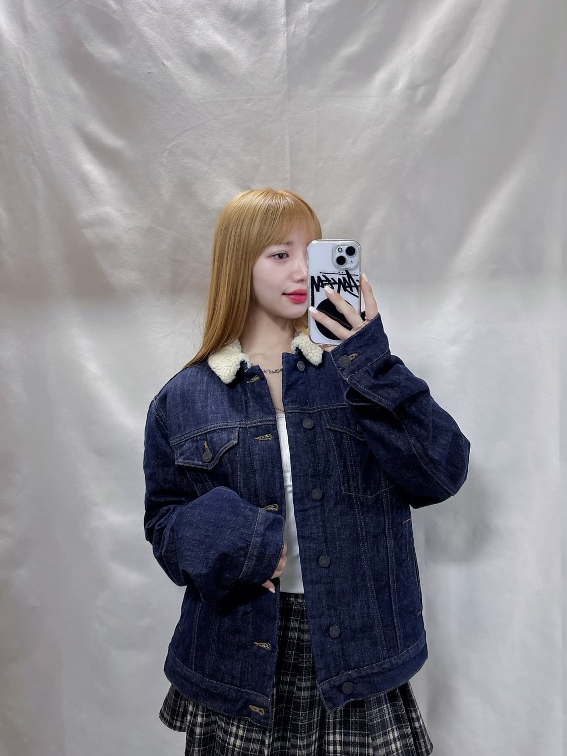 GAP 갭 데님 양털 자켓  상품이미지1