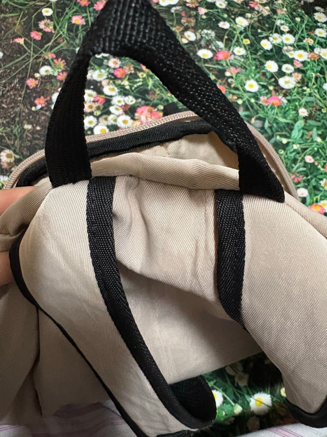 미스치프 롬버스 백팩 베이지 상품이미지5