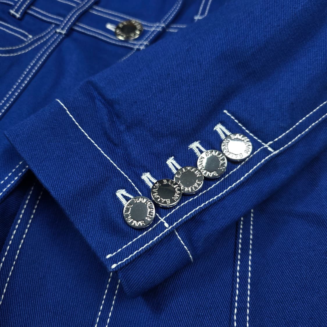 발망 여성 오버사이즈드 데님 자켓 상품이미지4