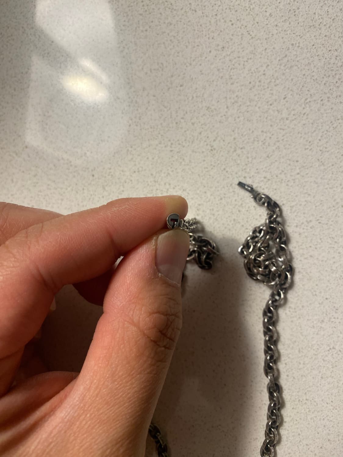 (새제품) 크롬하츠 페이퍼체인 20인치 상품이미지4