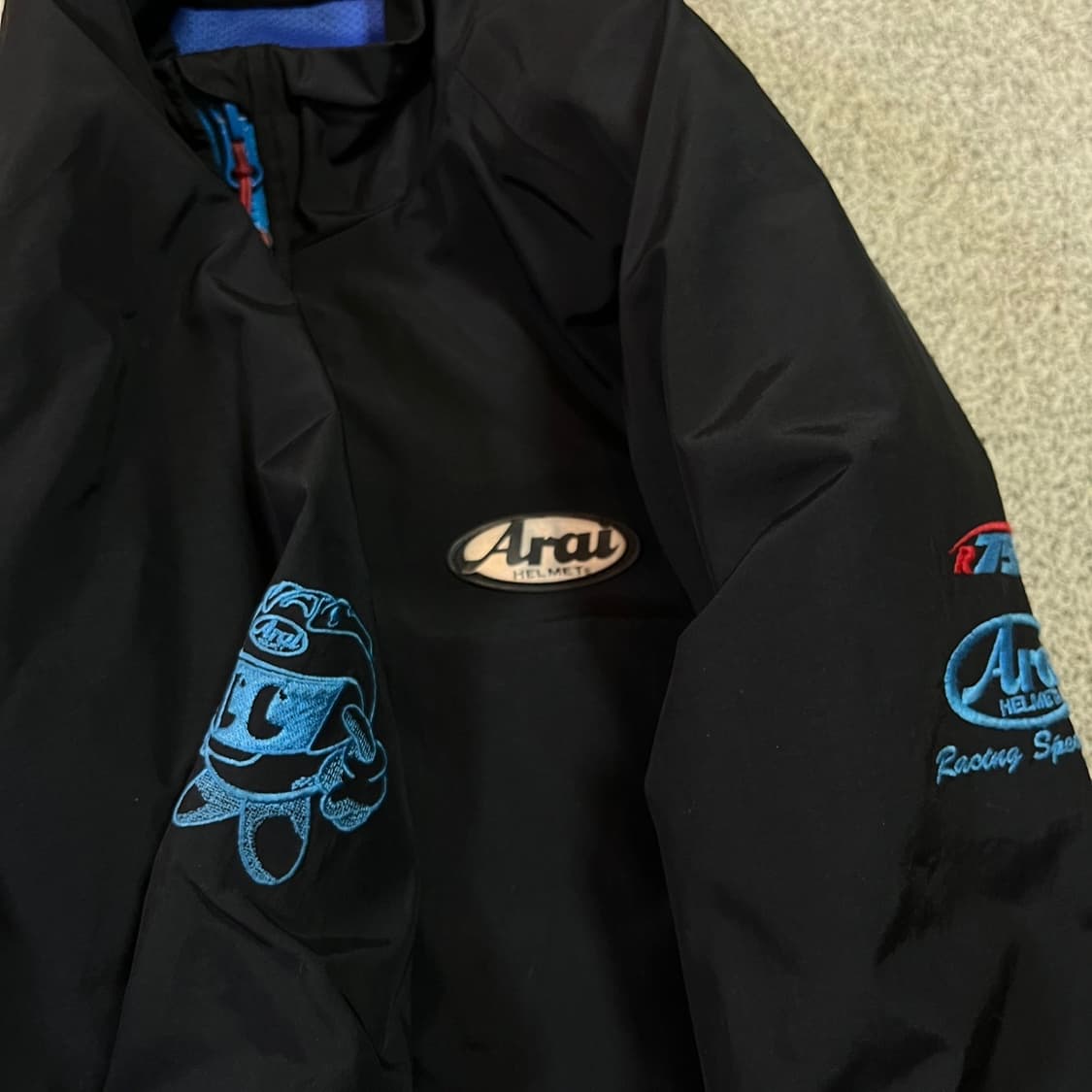 아라이 모터사이클 빅로고 바람막이 자켓 상품이미지4