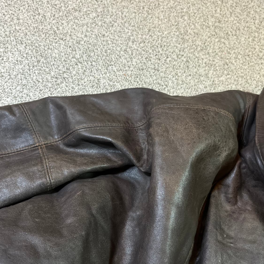 코오롱스포츠 양가죽 봄버 자켓 상품이미지8