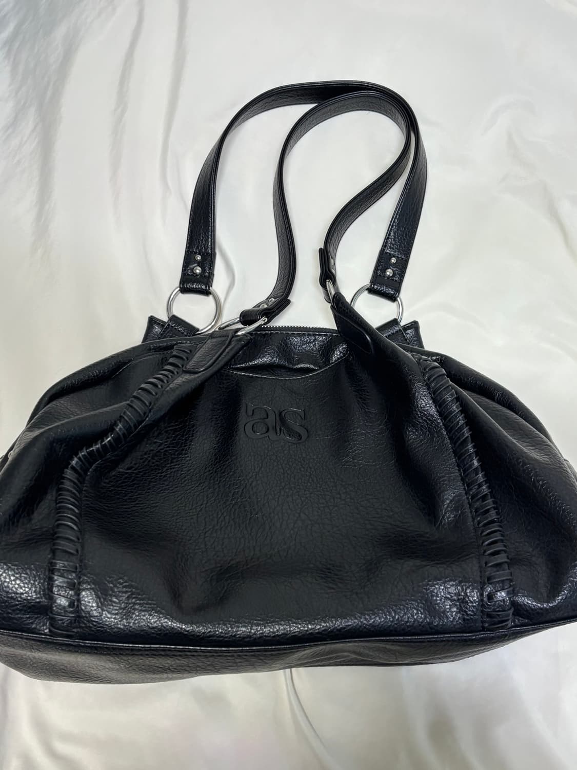 (무료배송) 애즈온 보니타 빅 백 블랙 상품이미지2