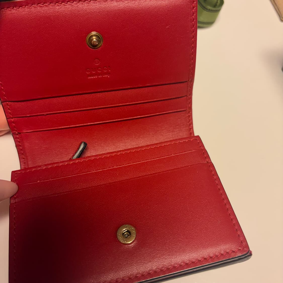 구찌 체리 반지갑 상품이미지2