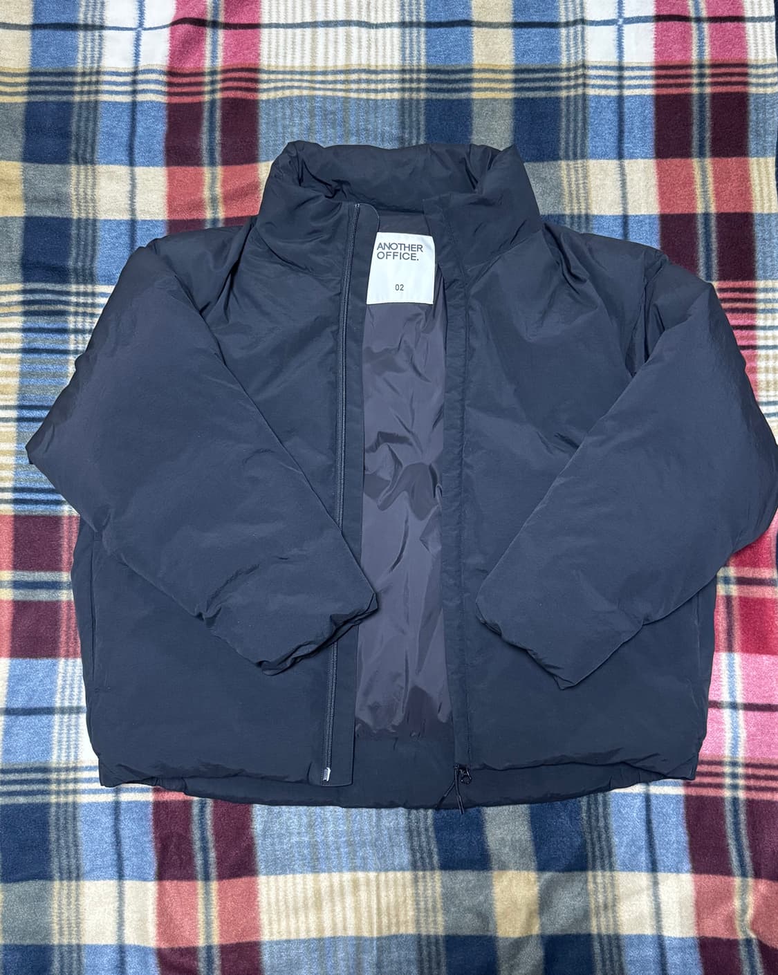 어나더오피스 스노우맨 패딩 자켓 (블랙, 2) 상품이미지3