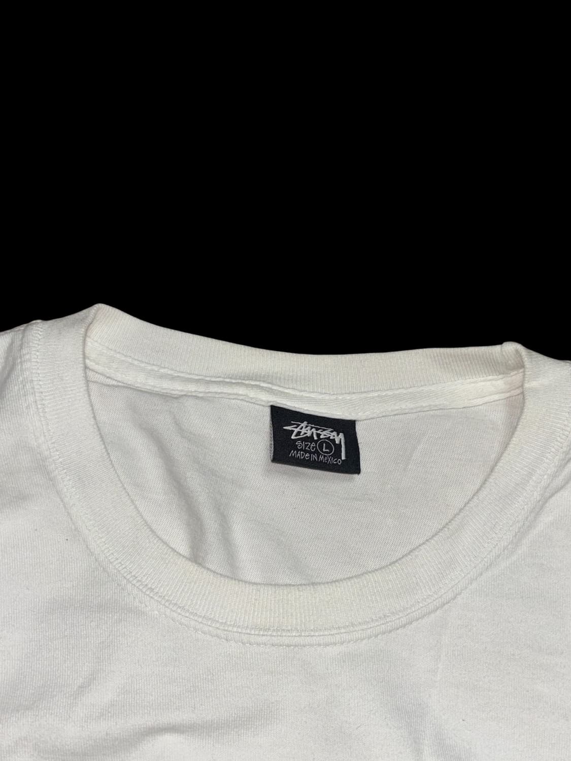 스투시 크라운 화이트 티셔츠 (롤렉스 느낌) 상품이미지5