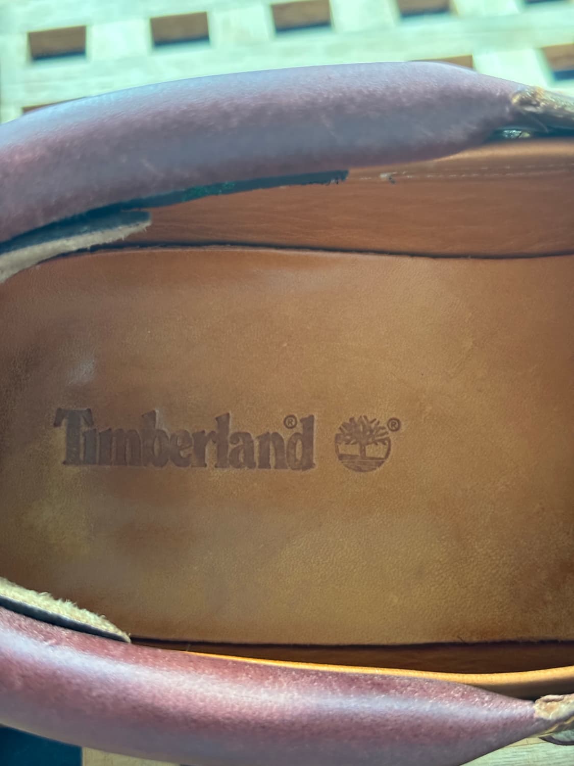 팀버랜드 3아이 보트슈즈 버건디 270 상품이미지4